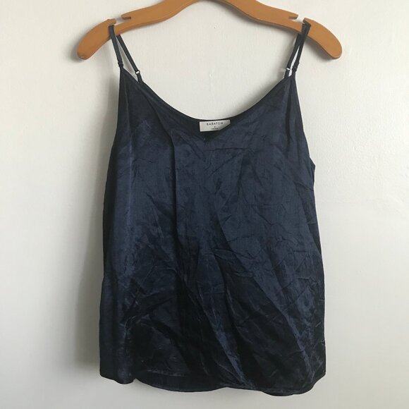 Aritzia Babaton Blue Sain Camisole Tank Womens S - Picture 1 of 9
